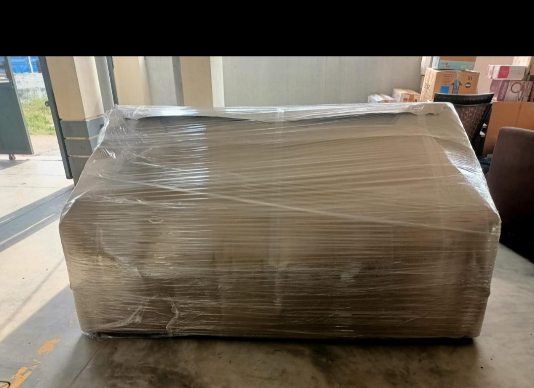 Wardrobe fully wrapped for a home shifting move